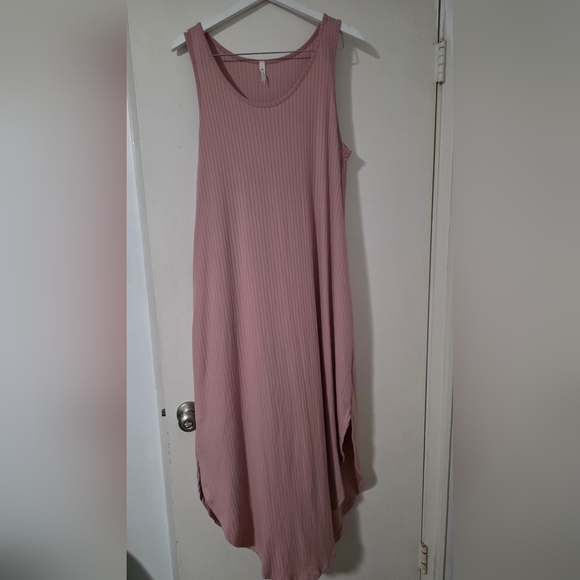 mts Dresses & Skirts - MTS Blush Pink Sleeveless Maxi Dress Size LARGE